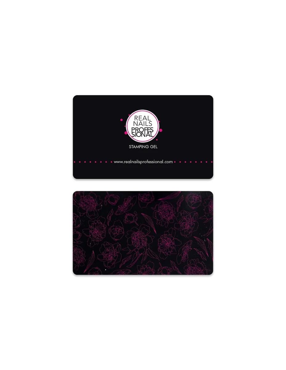 Card Stamping Gel Real Nails